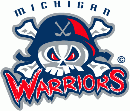 michigan warriors 2010 11-pres primary logo iron on heat transfer